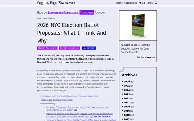 post ballot